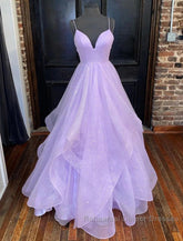 Wholesale Ball Gown A-Line Semi Formal Prom Dresses Sparkle & Shine Dress Formal Wedding Party Floor Length Sleeveless Sweetheart Tulle Backless With Pleats Ruffles